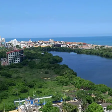 Apartamento Moderno Con Piscina Y Vistas Espectaculares Cartagena